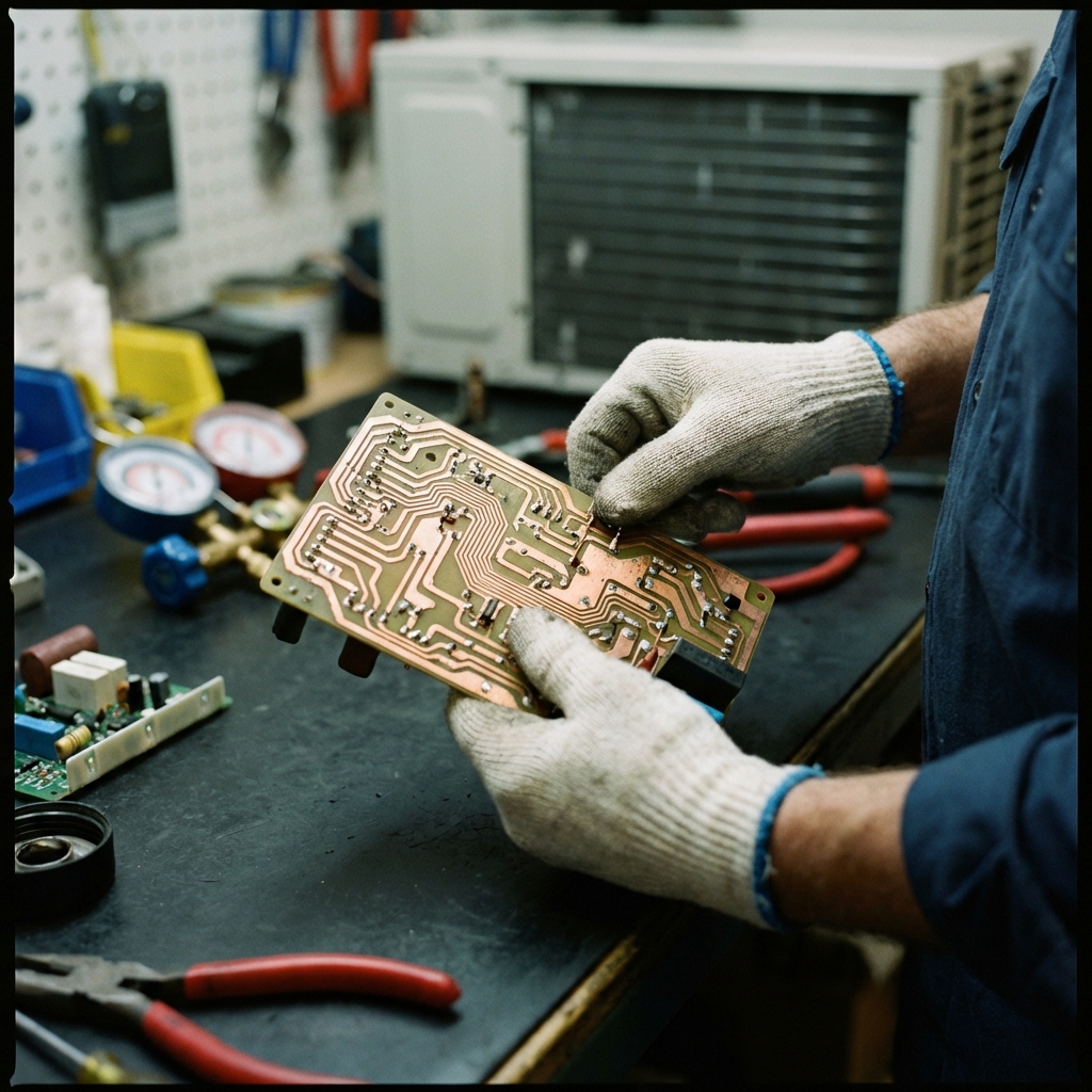 Quality AC repair workmanship